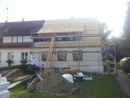 Holz - Montagebau - Ulm | Projekte Dachstuhl 01
